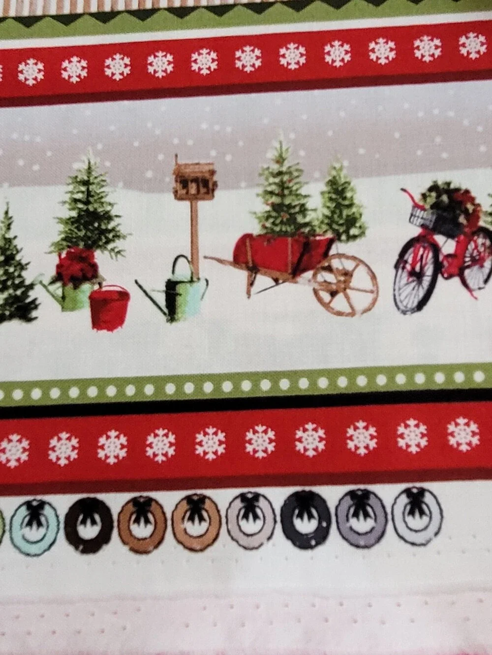 Holiday Happy Place Jan Shade Beach Henry Glass Fabrics Sewing Fabric (1024)